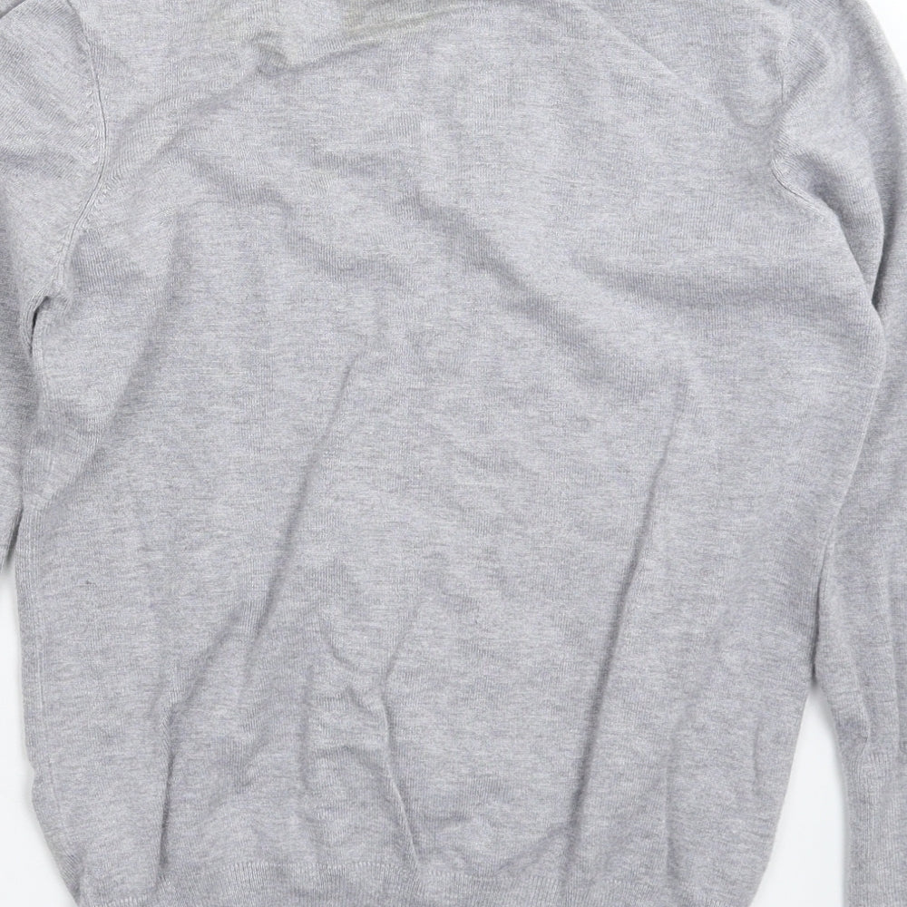 Womens UK Size M M&Co Grey Pullover Jumper
