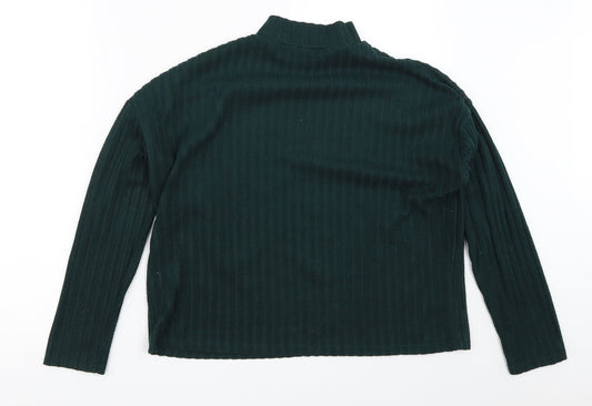 Primark Womens Green Pullover Jumper Size S