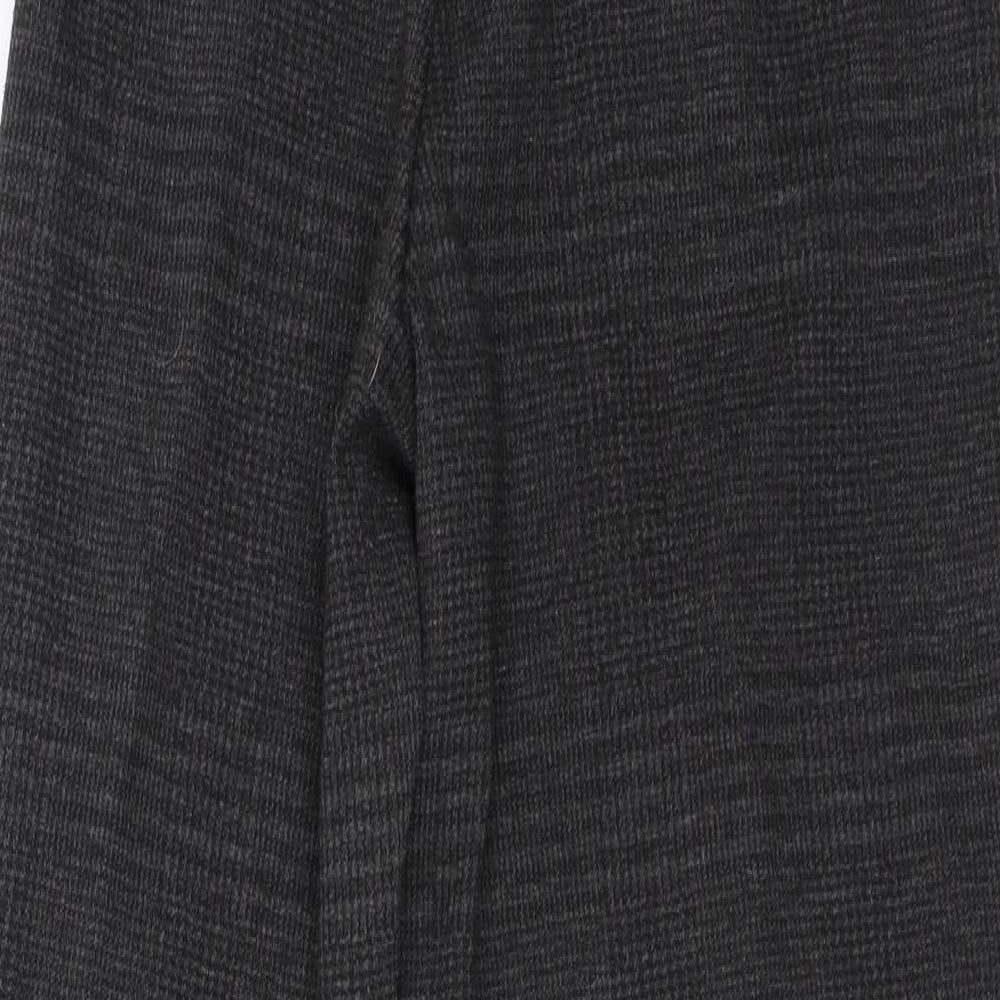 Brand and care label for Classics women’s grey capri trousers, size UK 12, 24.5-inch leg