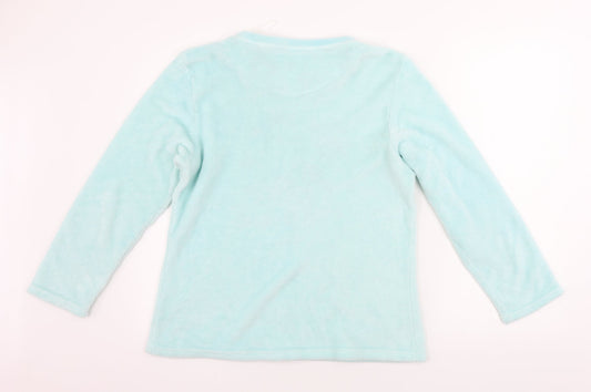 Womens UK Size 14 Preworn Blue Pullover Jumper