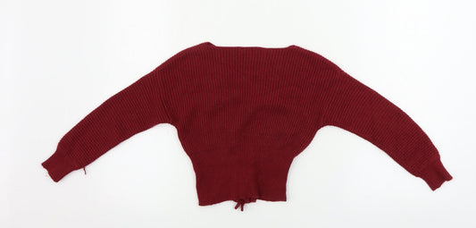 Candy Girls Red Pullover Jumper Size 10 Years