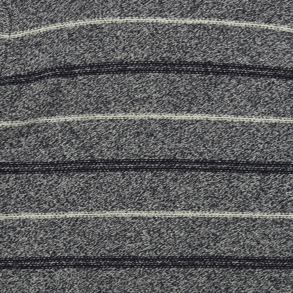 Boston crew Mens Grey Henley Jumper Size M