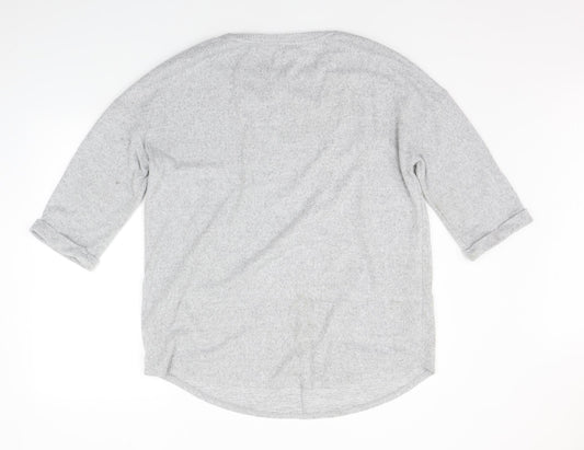 Womens UK Size 18 F&F Grey Pullover Jumper