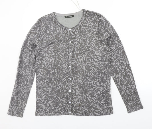Womens UK Size S BONMARCHE Grey Pullover Jumper