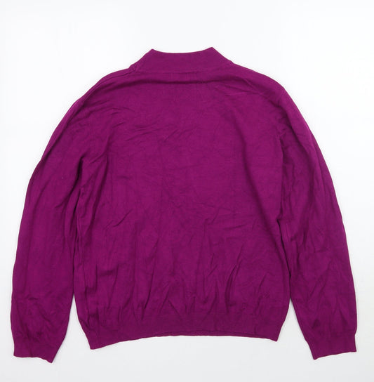 Womens UK Size XL Paramour Purple Pullover Jumper