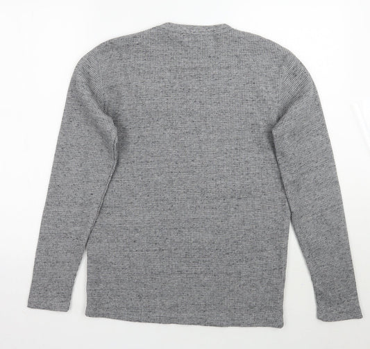 Primark Mens Grey Pullover Jumper Size S