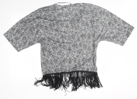 Primark Womens Grey Cardigan Jumper Size S