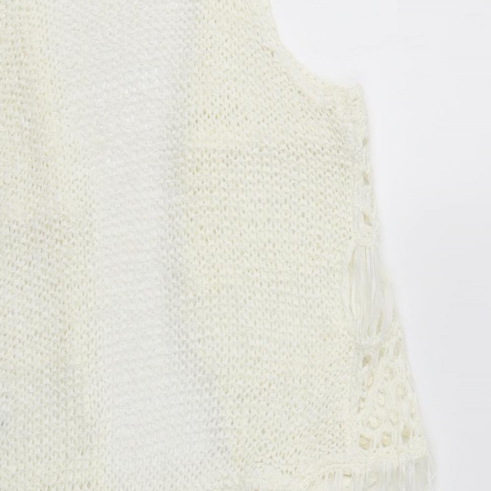 Primark Womens Ivory Cardigan Jumper Size M