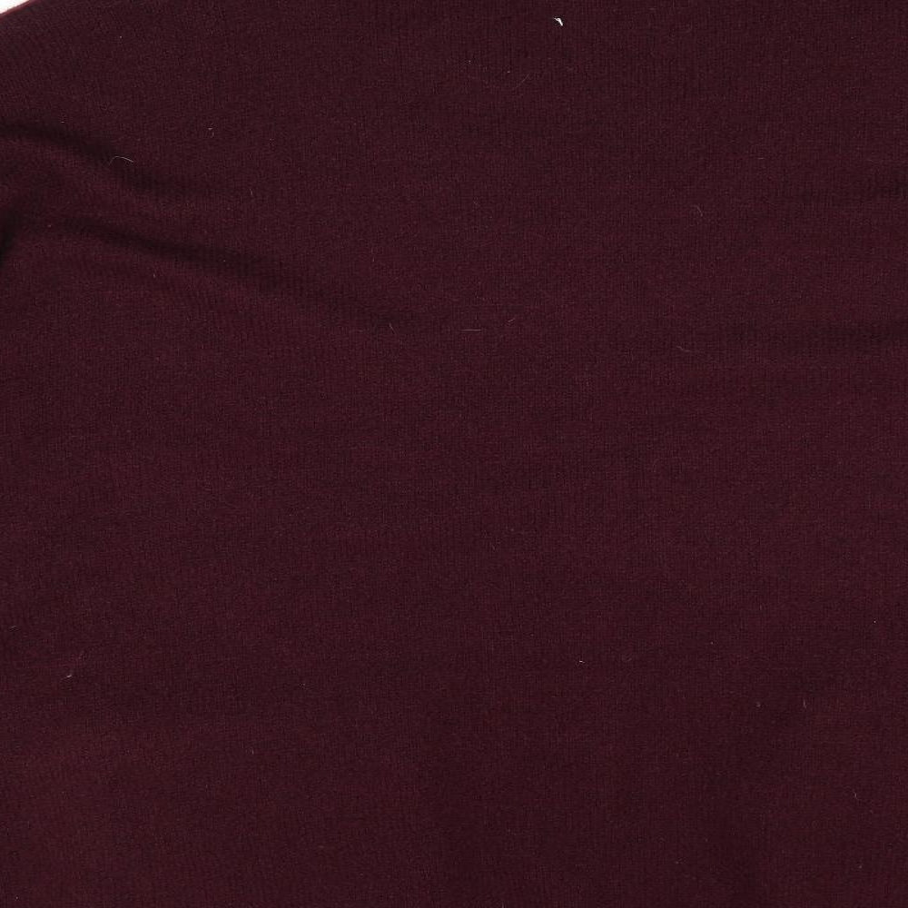 Primark Womens Brown Pullover Jumper Size 12 - Faux Fur pockets