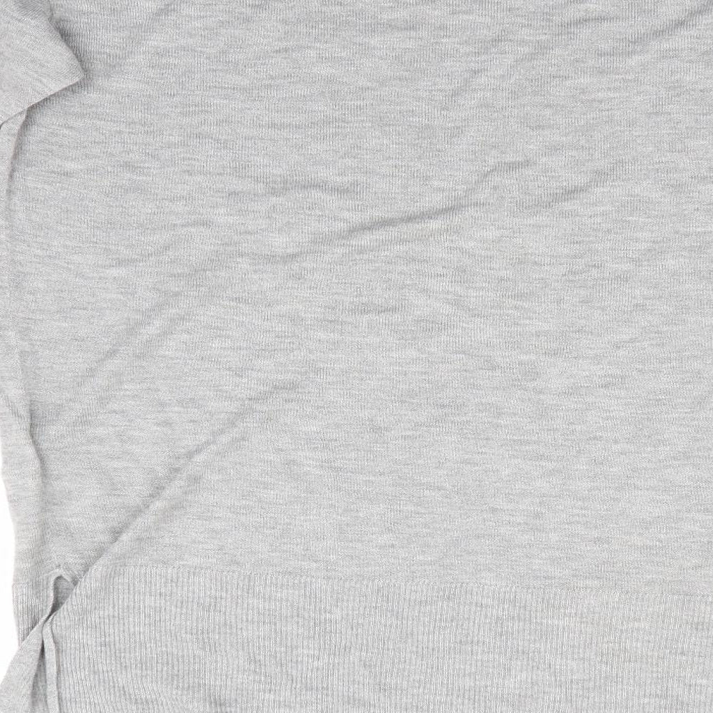 Womens UK Size 4 H&M Grey Pullover Jumper