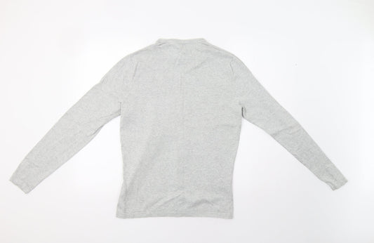 George Mens Grey Pullover Jumper Size S