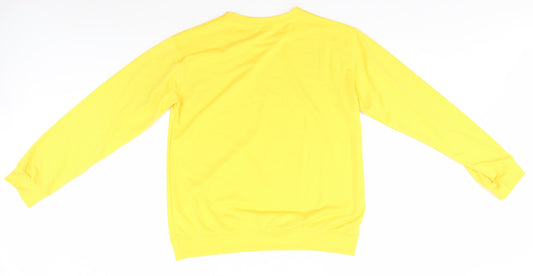 Preworn Mens Yellow Pullover Jumper Size XL - Save the Bees