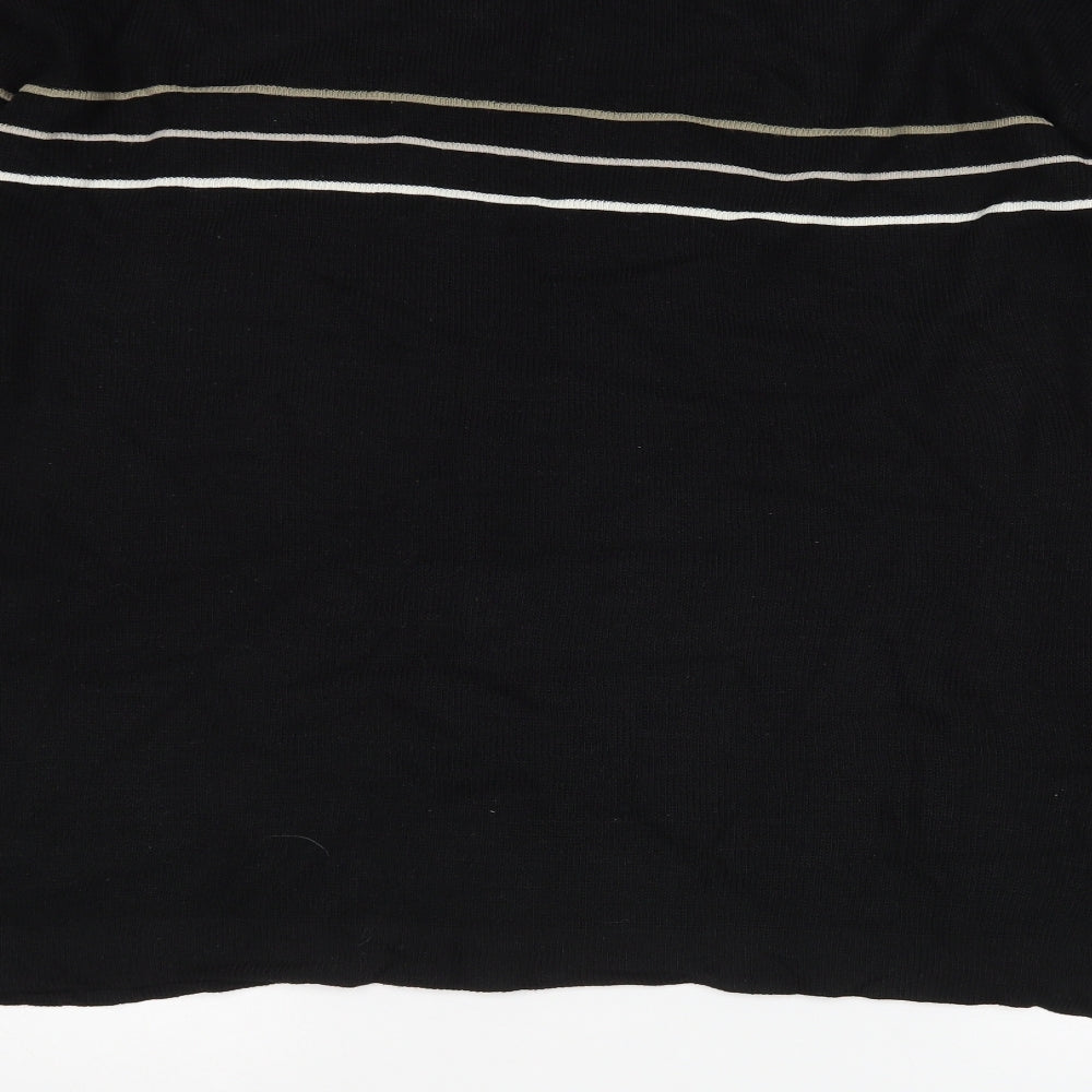 Womens UK Size L Matalan Black Pullover Jumper