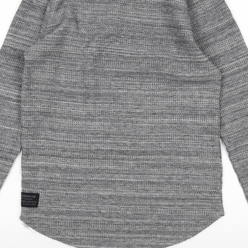 Primark Womens Grey Pullover Jumper Size S
