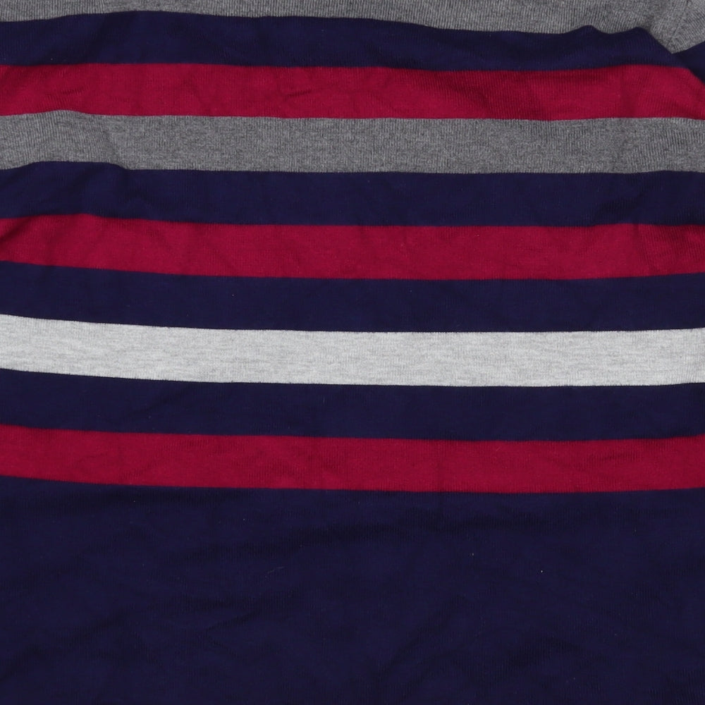 Chianti Womens Multicoloured Striped Pullover Jumper Size XL