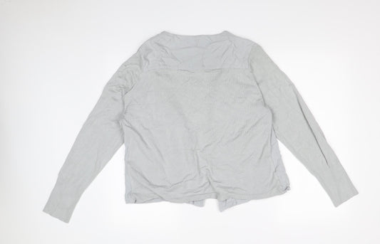 Womens UK Size 16 Per Una Grey Cardigan Jumper