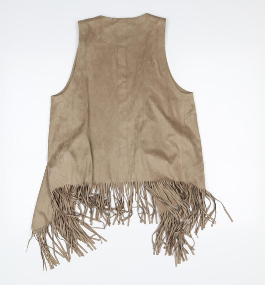 George Womens Brown Cardigan Jumper Size 10