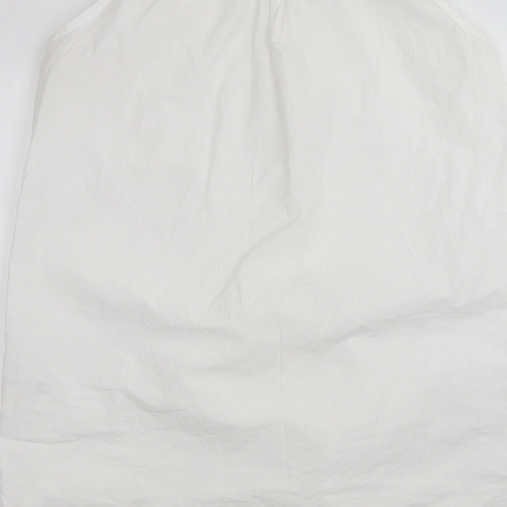 Womens UK Size 18 H&M White Basic Button-Up