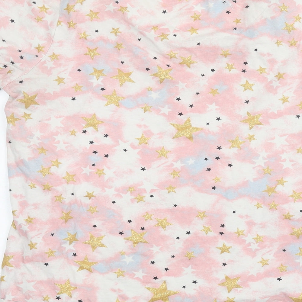 Womens UK Size M NEXT Pink Basic T-Shirt