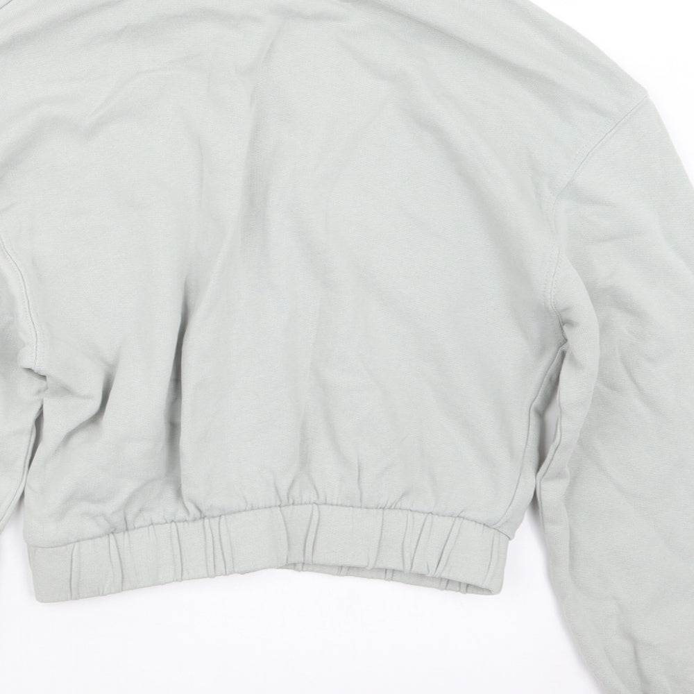 Womens UK Size S Zara Green Pullover Jumper