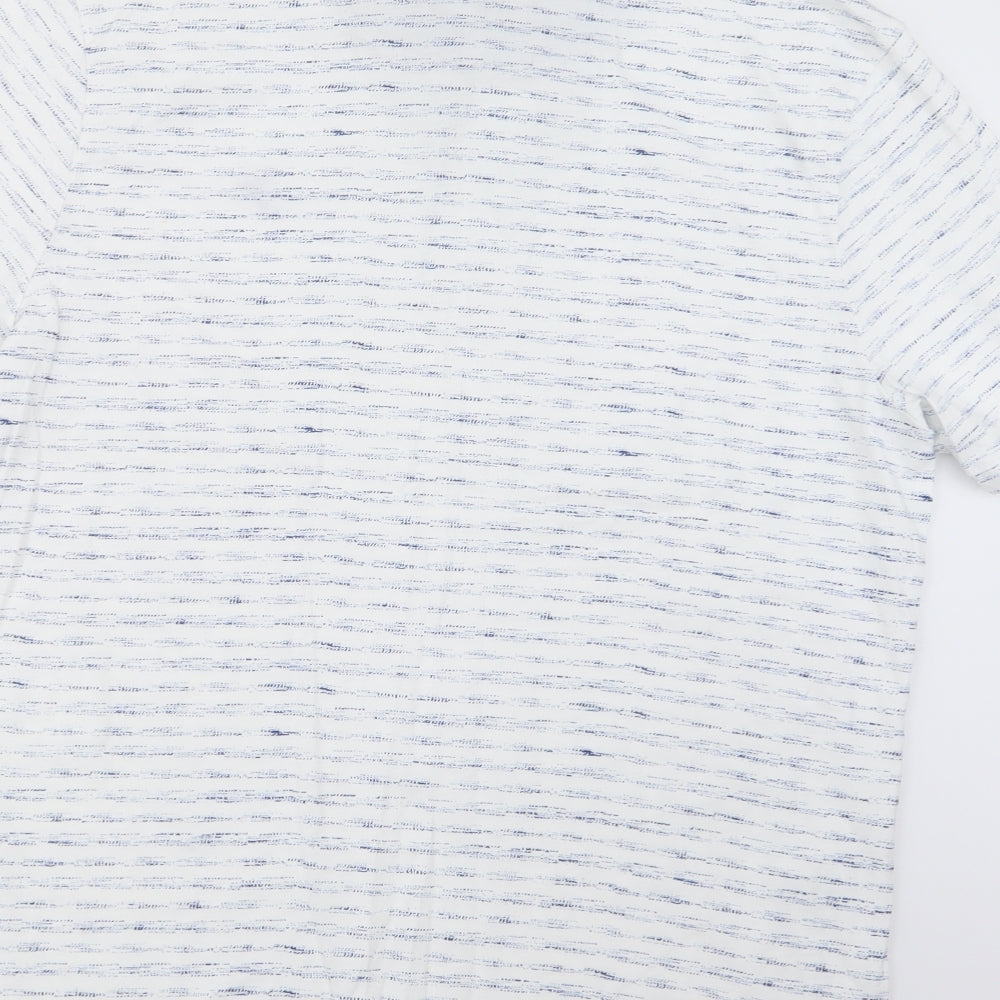 George Mens Blue Polo Size L