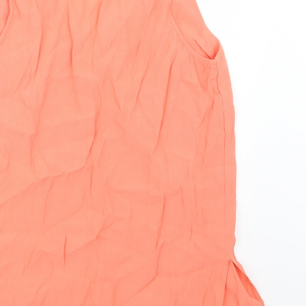 F&F Womens Orange Basic Tank Size 12