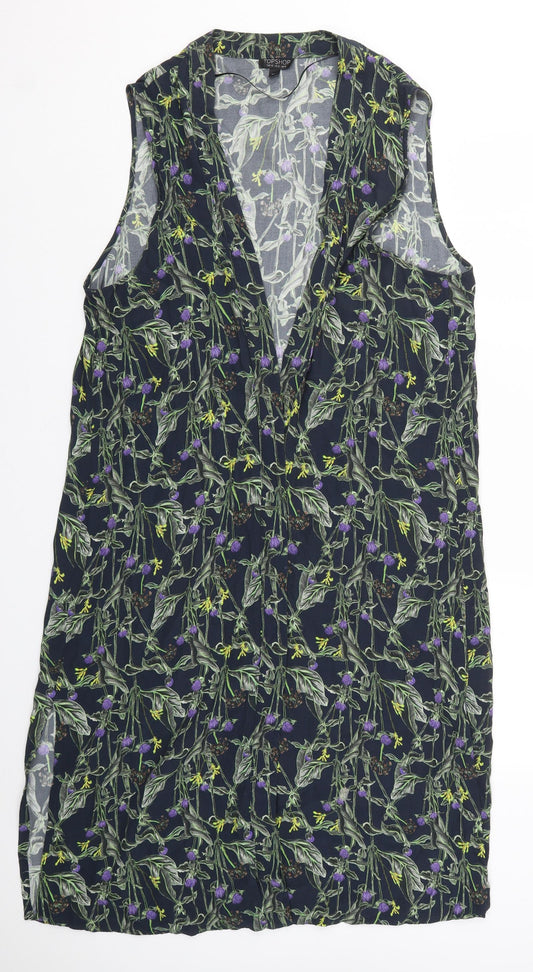 Womens UK Size 14 Topshop Blue Jacket
