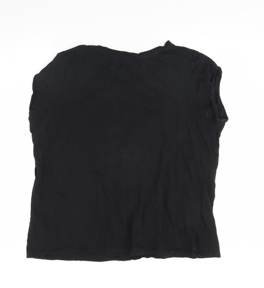 New Look Mens Black T-Shirt Size 18 - christmas