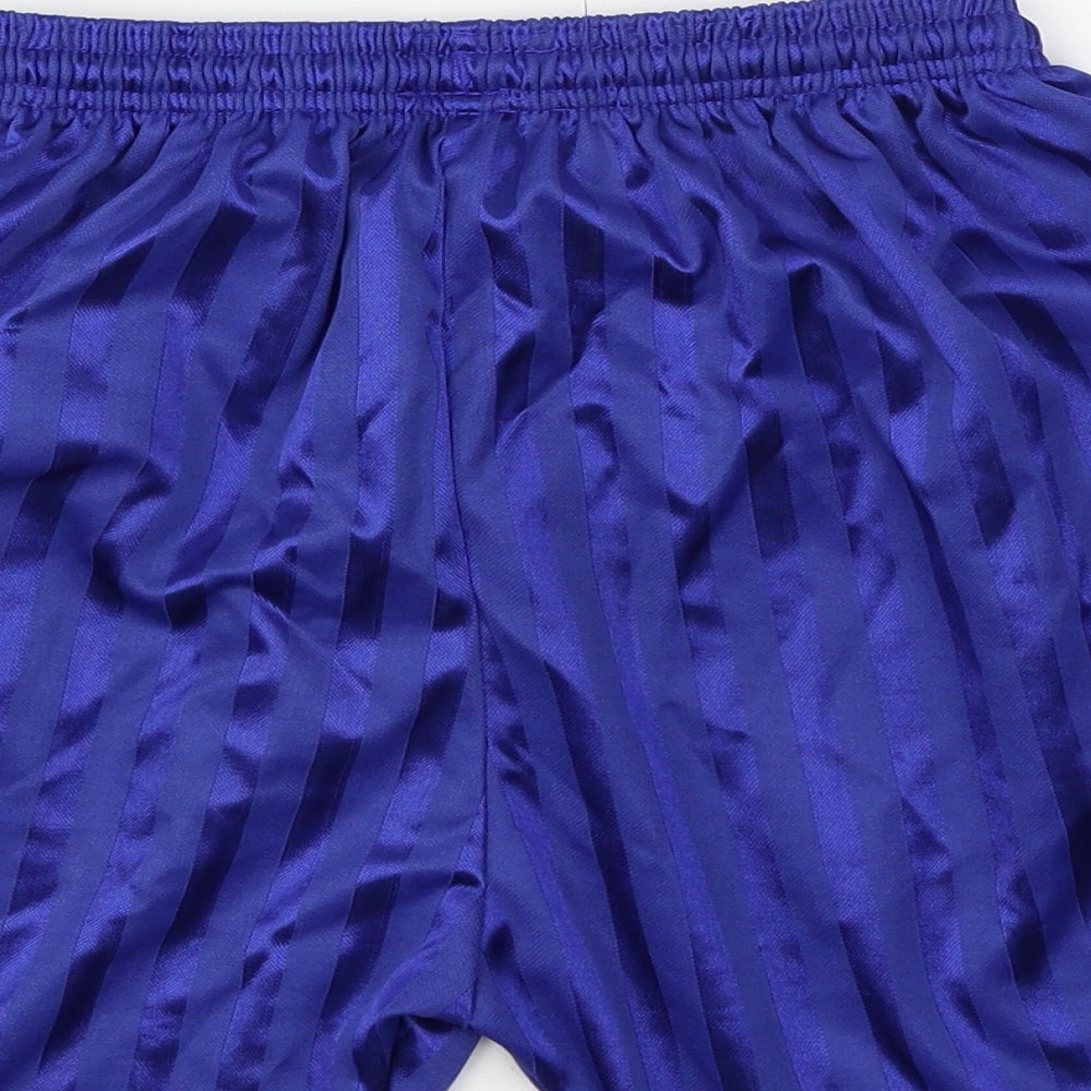 Banner Mens Blue Striped Sweat Shorts Size 30 in