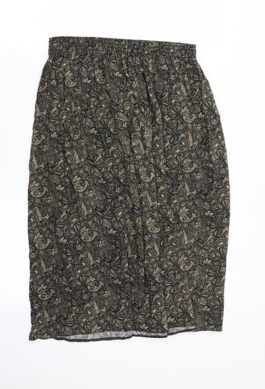 Womens UK Size S Preworn Flare Skirt