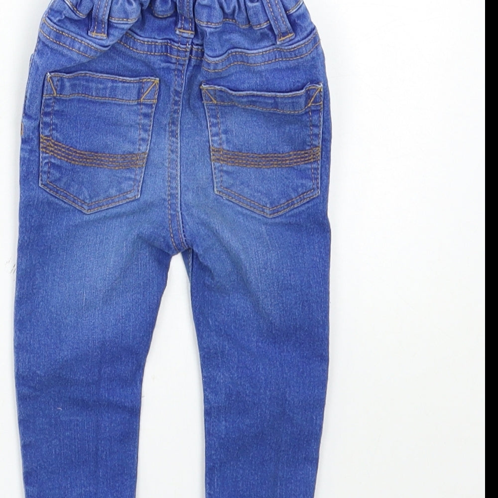 Primark Boys Blue Denim Skinny Jeans Size 6-7 Years