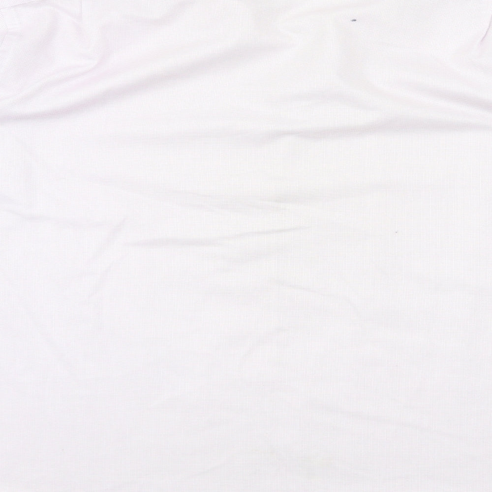 Slaters Mens Pink Button-Up Size 18