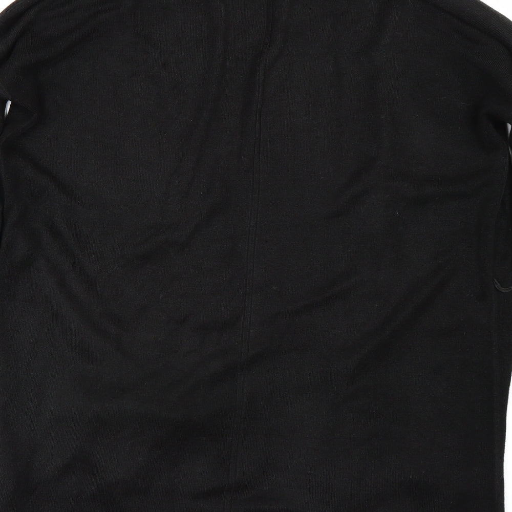 Womens UK Size M NEXT Black Cardigan Jumper