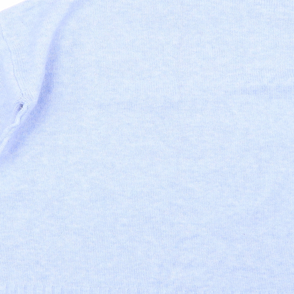 Womens UK Size M M&S Blue Pullover Jumper
