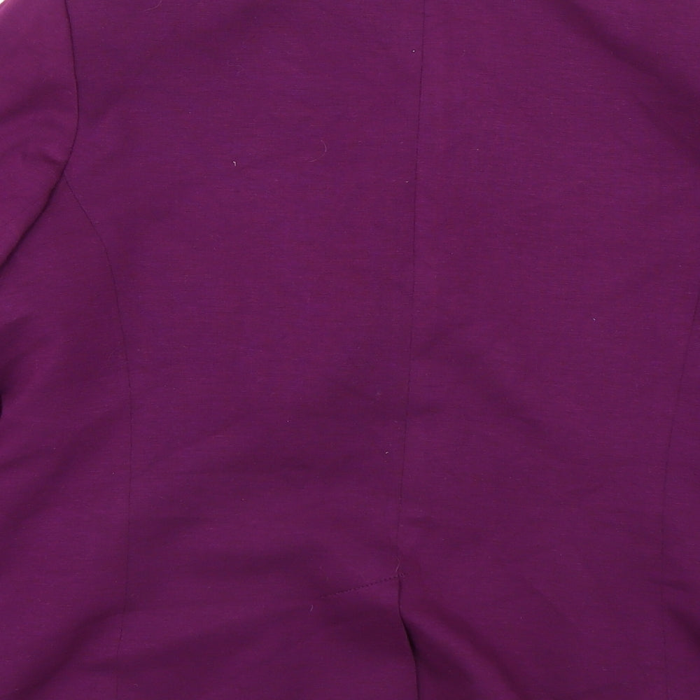 BHS Womens Purple Jacket Suit Size 16