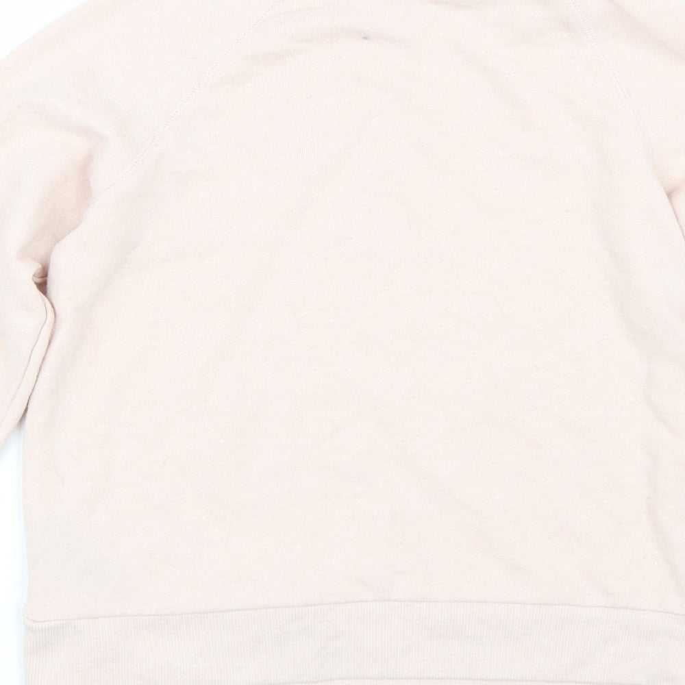 H&M Womens Pink Pullover Sweatshirt Size XS