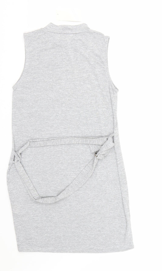 Peacocks Womens Grey Tank Dress Size 10