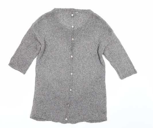 Womens UK Size 8 NEXT Grey Pullover Jumper