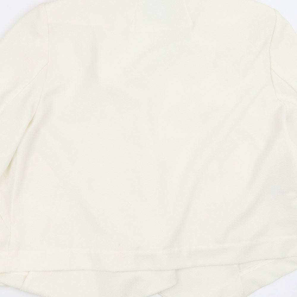 NEXT Womens Ivory Jacket Blazer Size 12