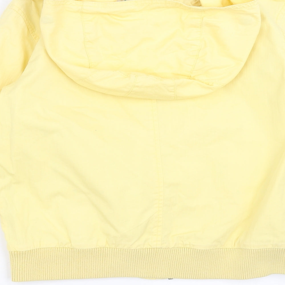YISHION SPORTS Womens Yellow Jacket Coat Size M