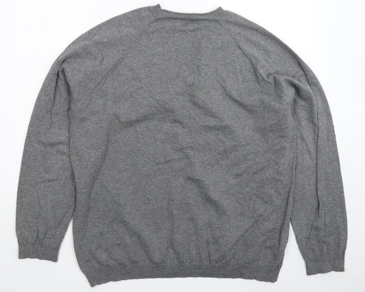 Gap Mens Grey Knit Pullover Jumper Size XL