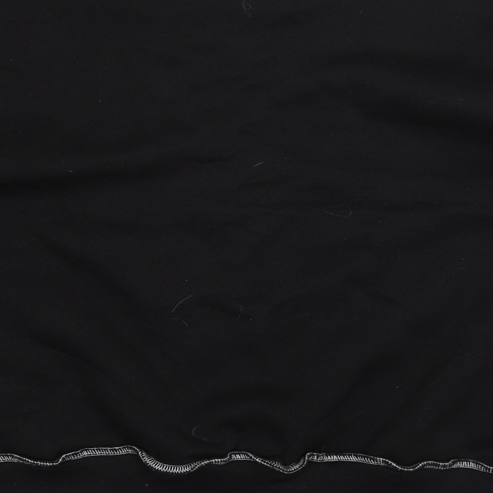 SheIn Womens Black Pullover Jumper Size S