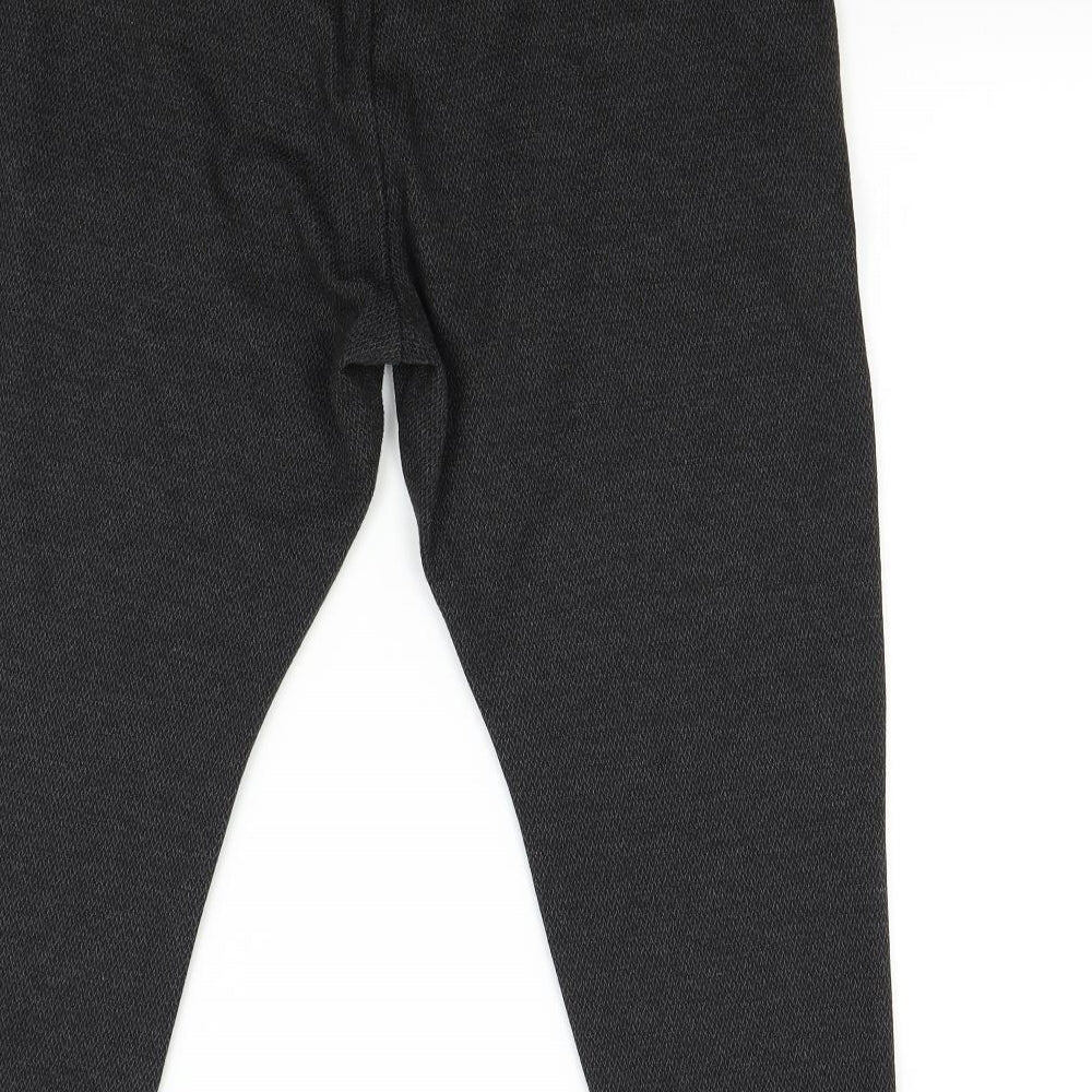 Womens UK Size 16 M&S Regular Fit Grey Trousers