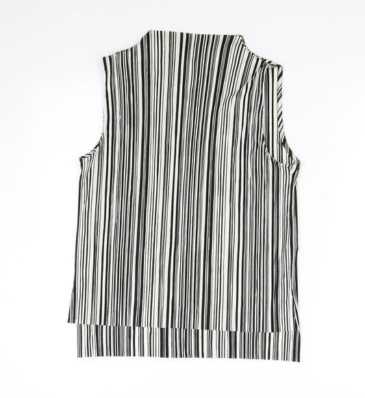 Womens UK Size 8 Topshop Multicoloured Basic Blouse