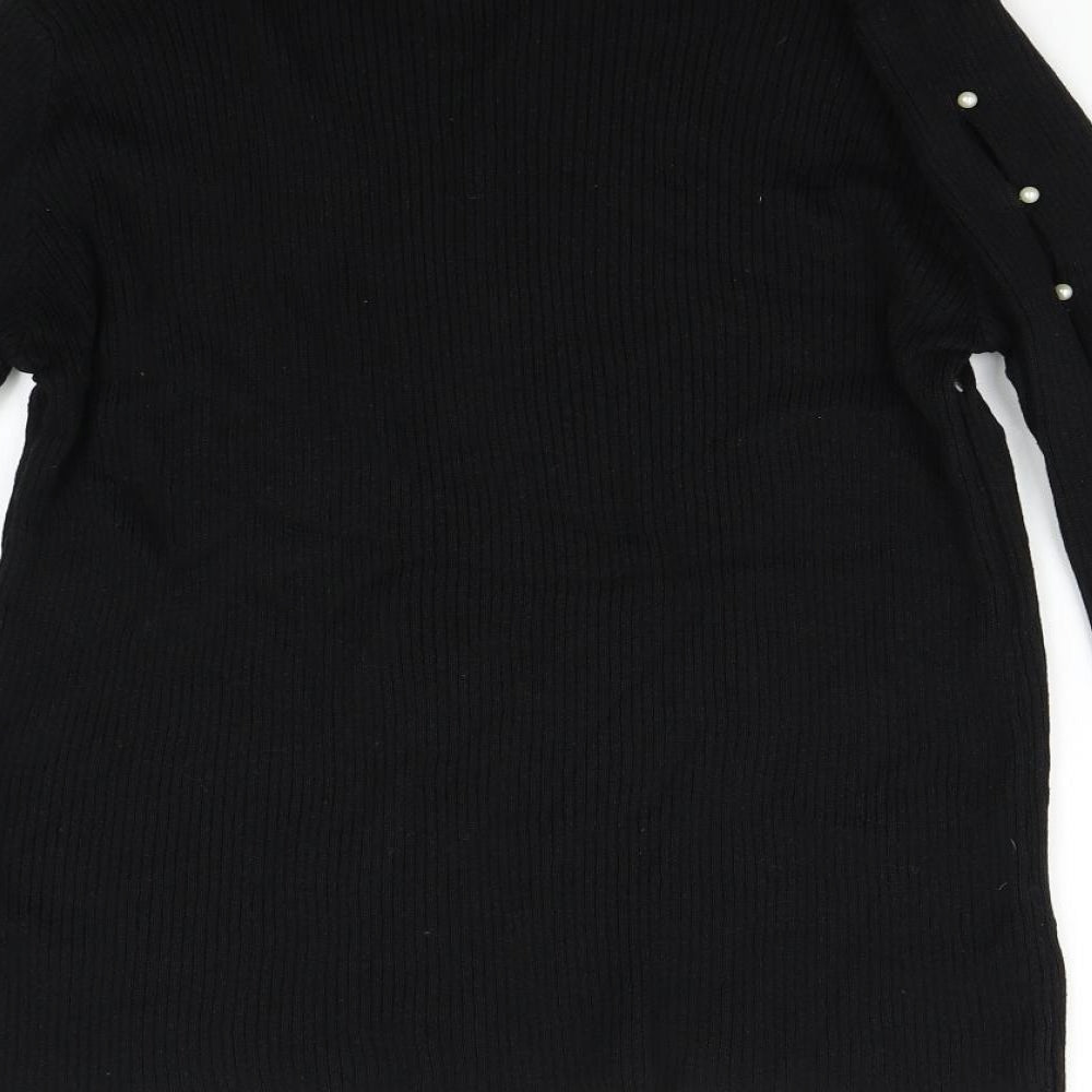 Womens UK Size L Select Black Pullover Jumper