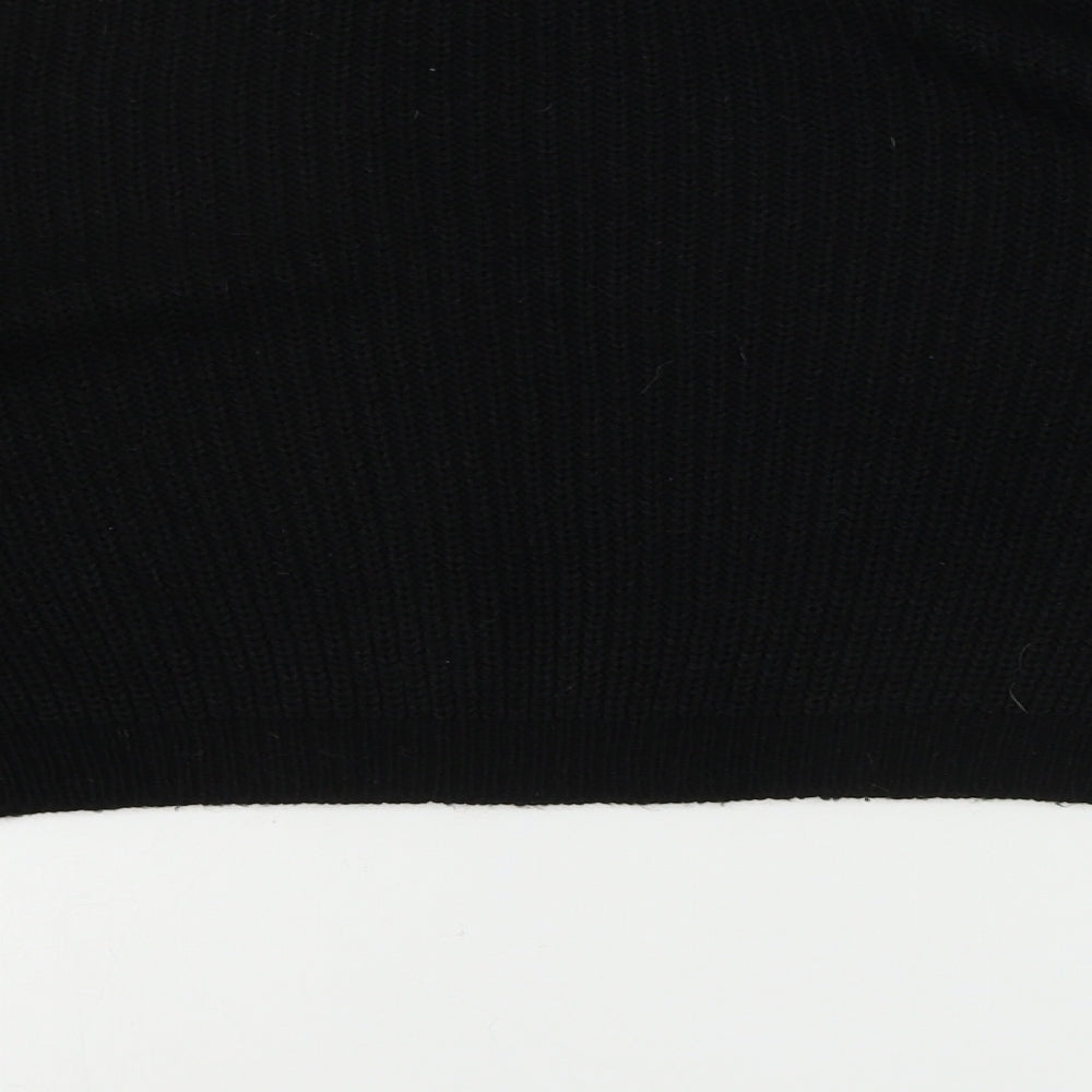Womens UK Size M PRETTYLITTLETHING Black Pullover Jumper