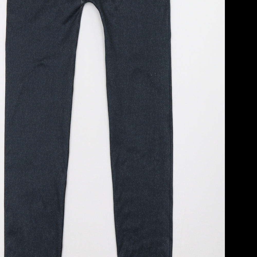 trim slim Womens Blue Jogger Trousers Size M L30 in
