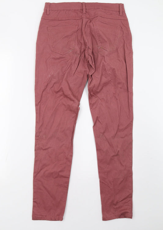 up fashion Mens Pink Trousers Size 30 L32 in