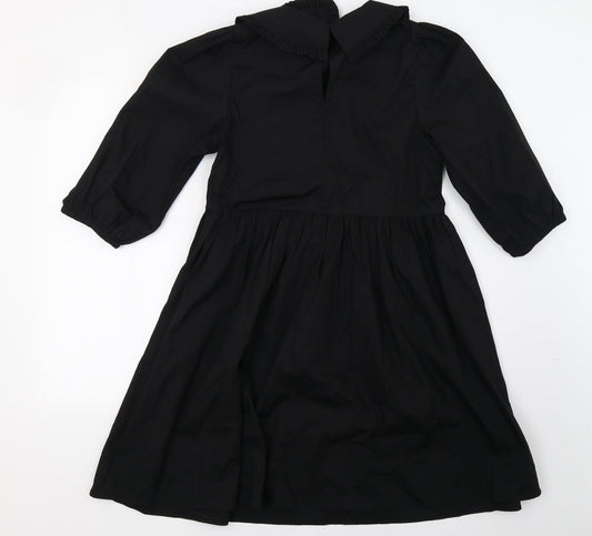New Look Womens Black A-Line Size 8