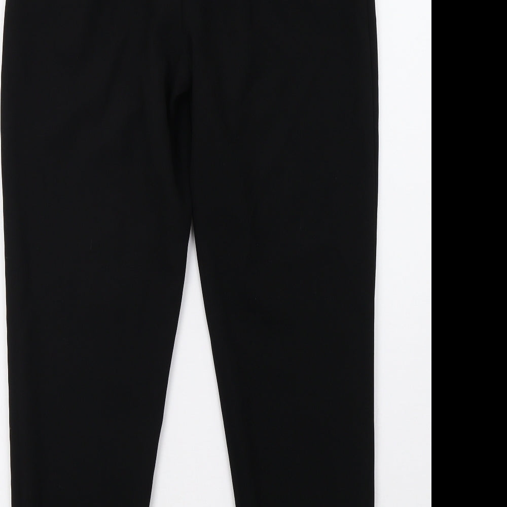 Primark Womens Black Trousers Size 8 L31 in